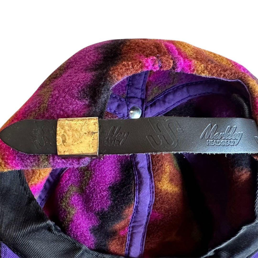 90s Merkley Headgear カナダ製 フリースキャップ