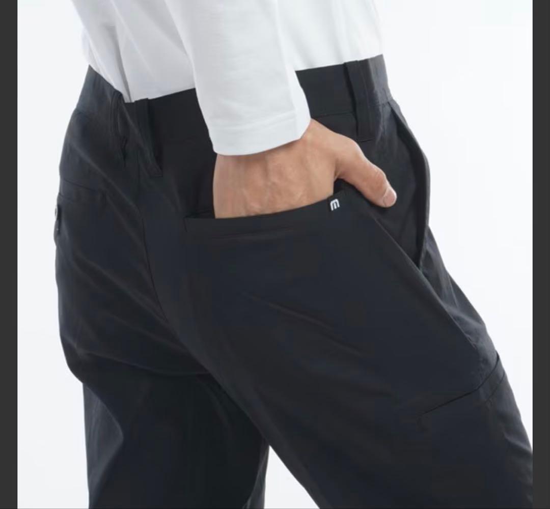 新品【トラヴィスマシュー】アンクルパンツ Mサイズ ブラック
