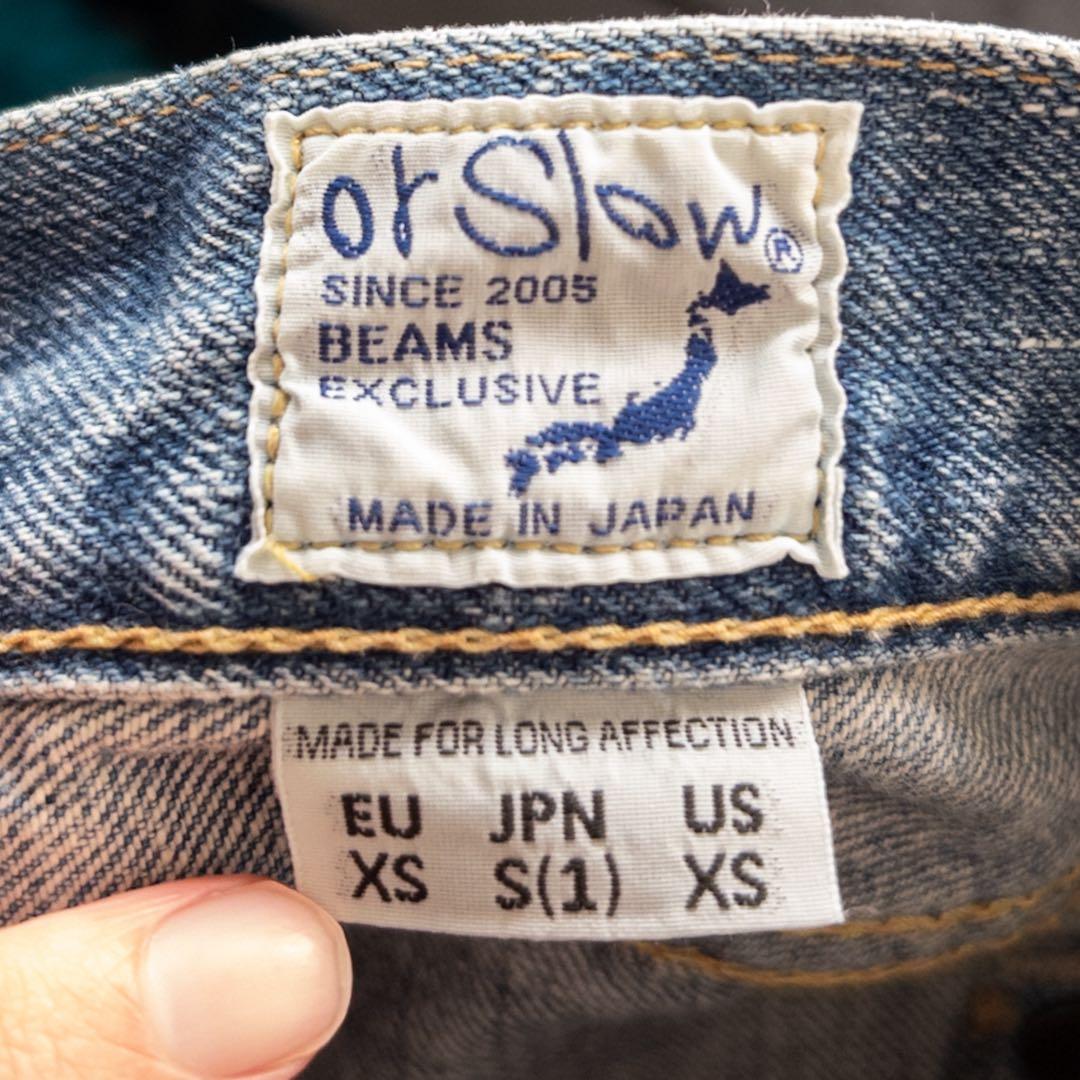 orSlow × BEAMS BOY 別注 No.8 デニム