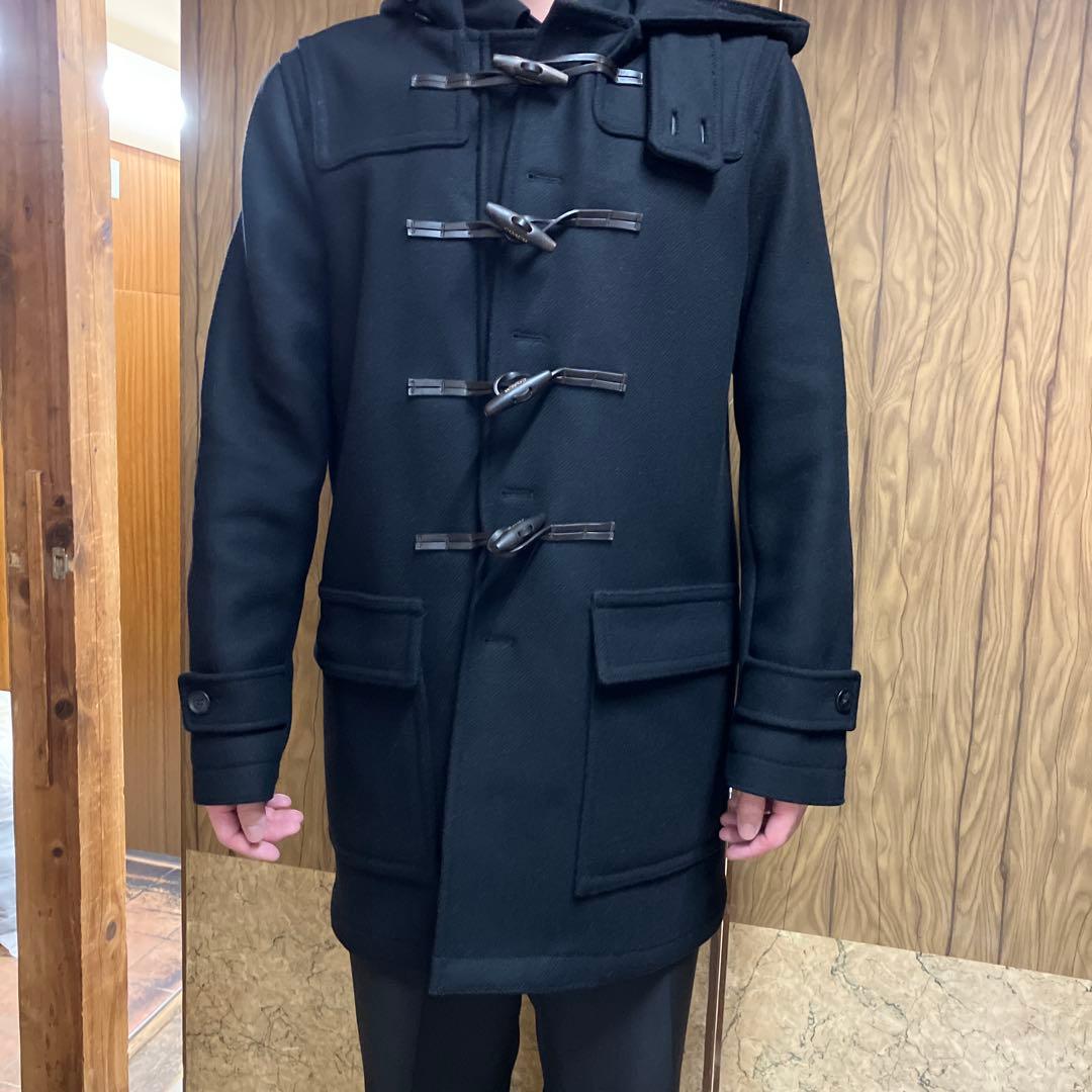 coach ブラック ダッフルコート