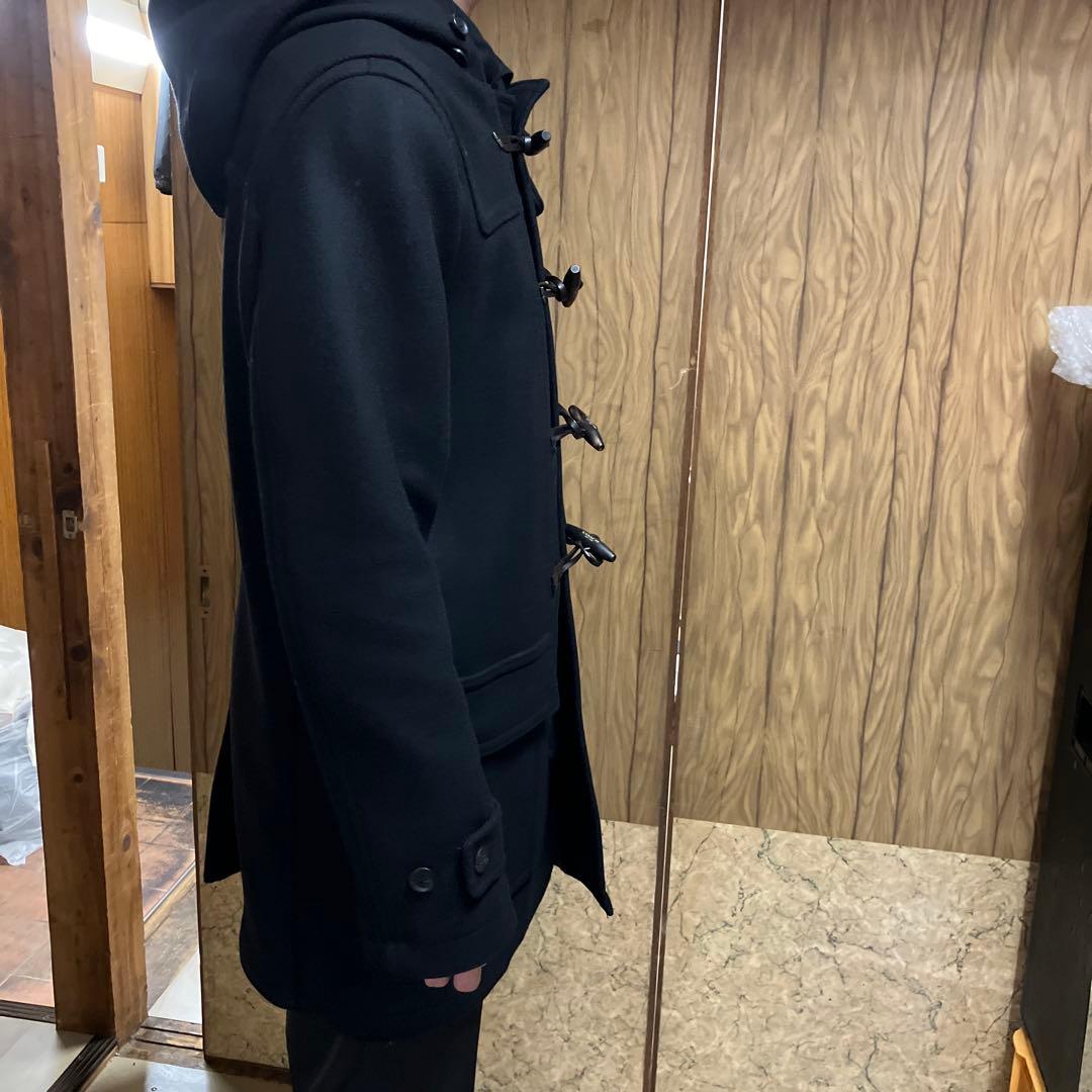coach ブラック ダッフルコート