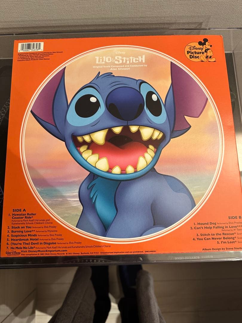 【入手困難】リロ&スティッチ2002 レコード