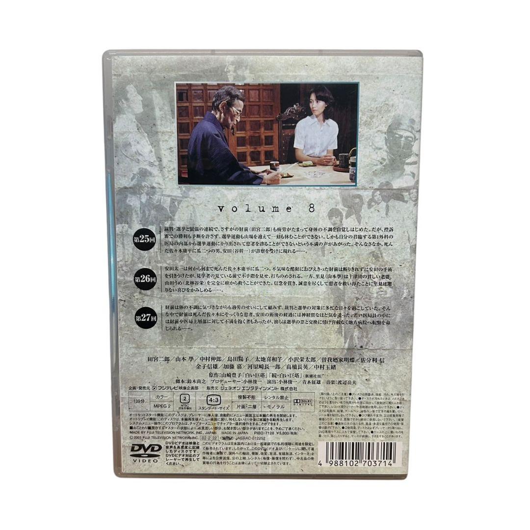 白い巨塔　昭和版 田宮二郎　DVD　8　セル用