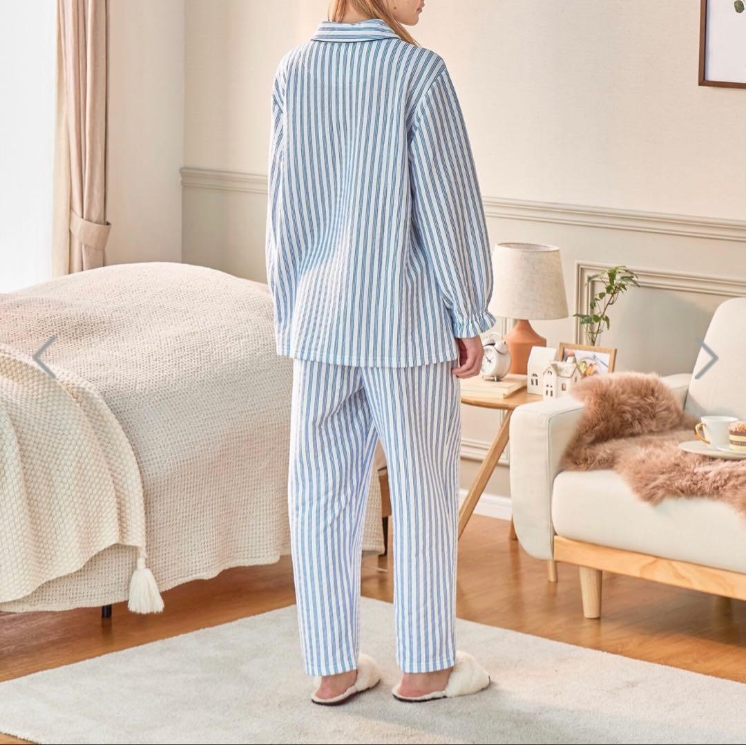オイル　ナルエー 中綿入り・コットン混 接結ストラップパジャマ