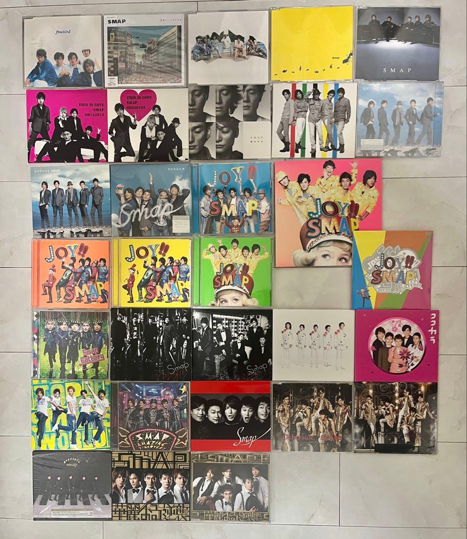 SMAP CD 64枚まとめ売り　初期〜後期／シングル・アルバム／ファン整理品
