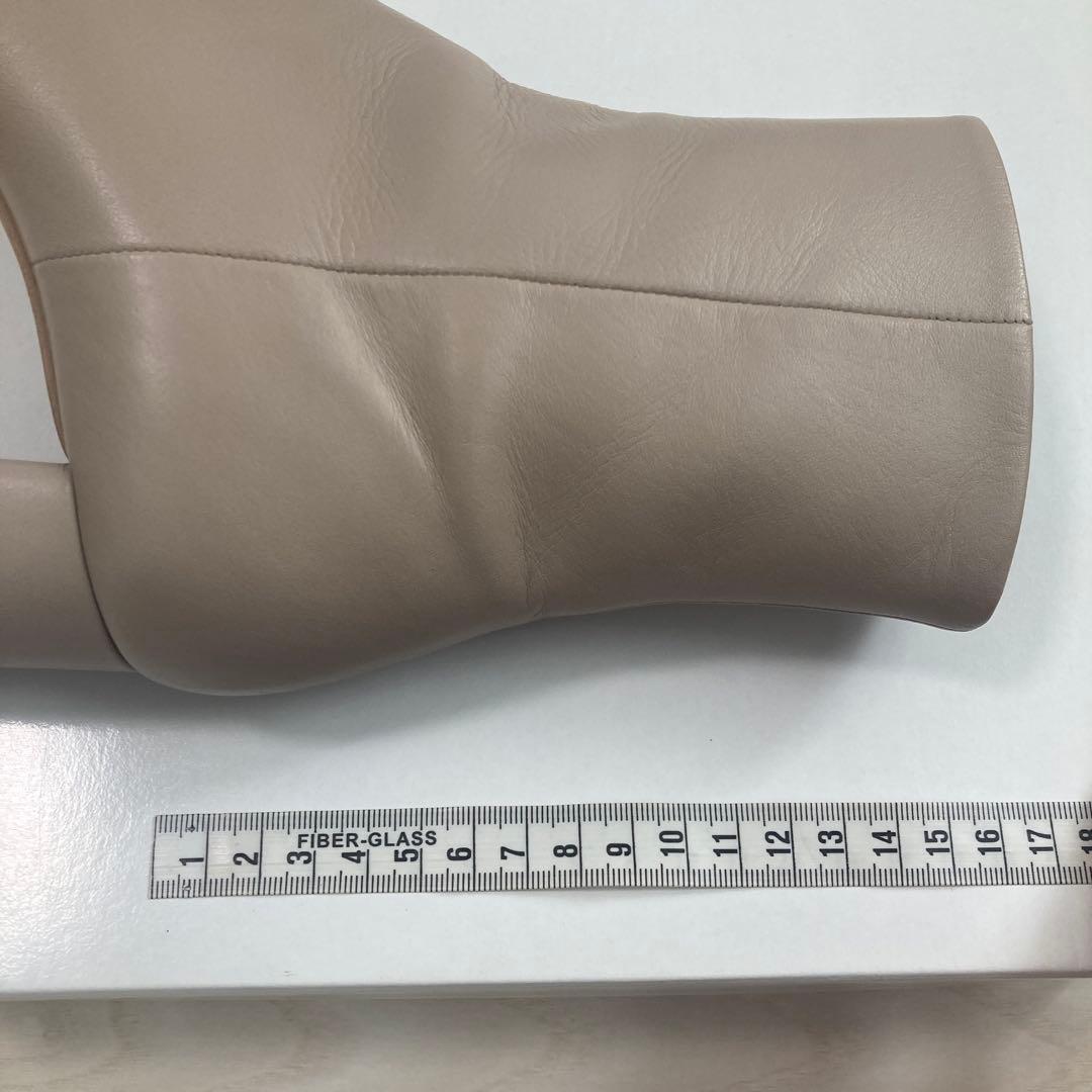ダイアナ　23.5 ショートブーツ　定番　美品 ベージュ