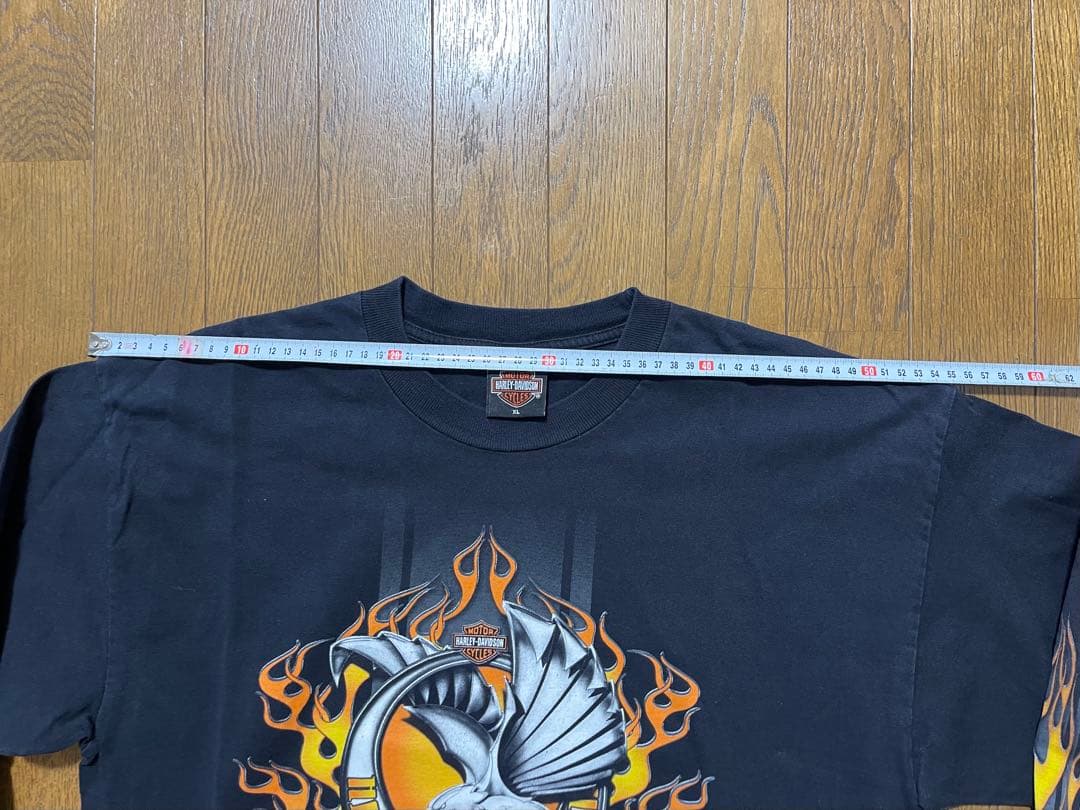 T*A様 Harley-Davidson Flame Wolf 00s Tシャツ