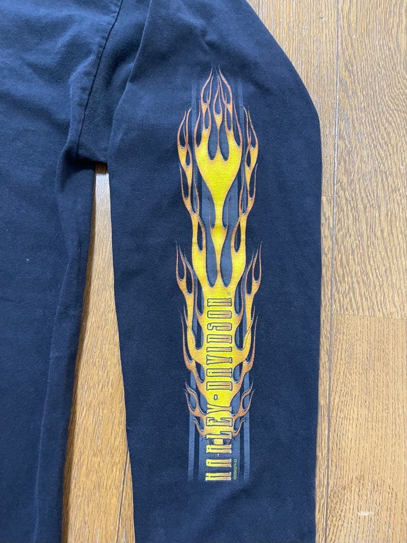 T*A様 Harley-Davidson Flame Wolf 00s Tシャツ