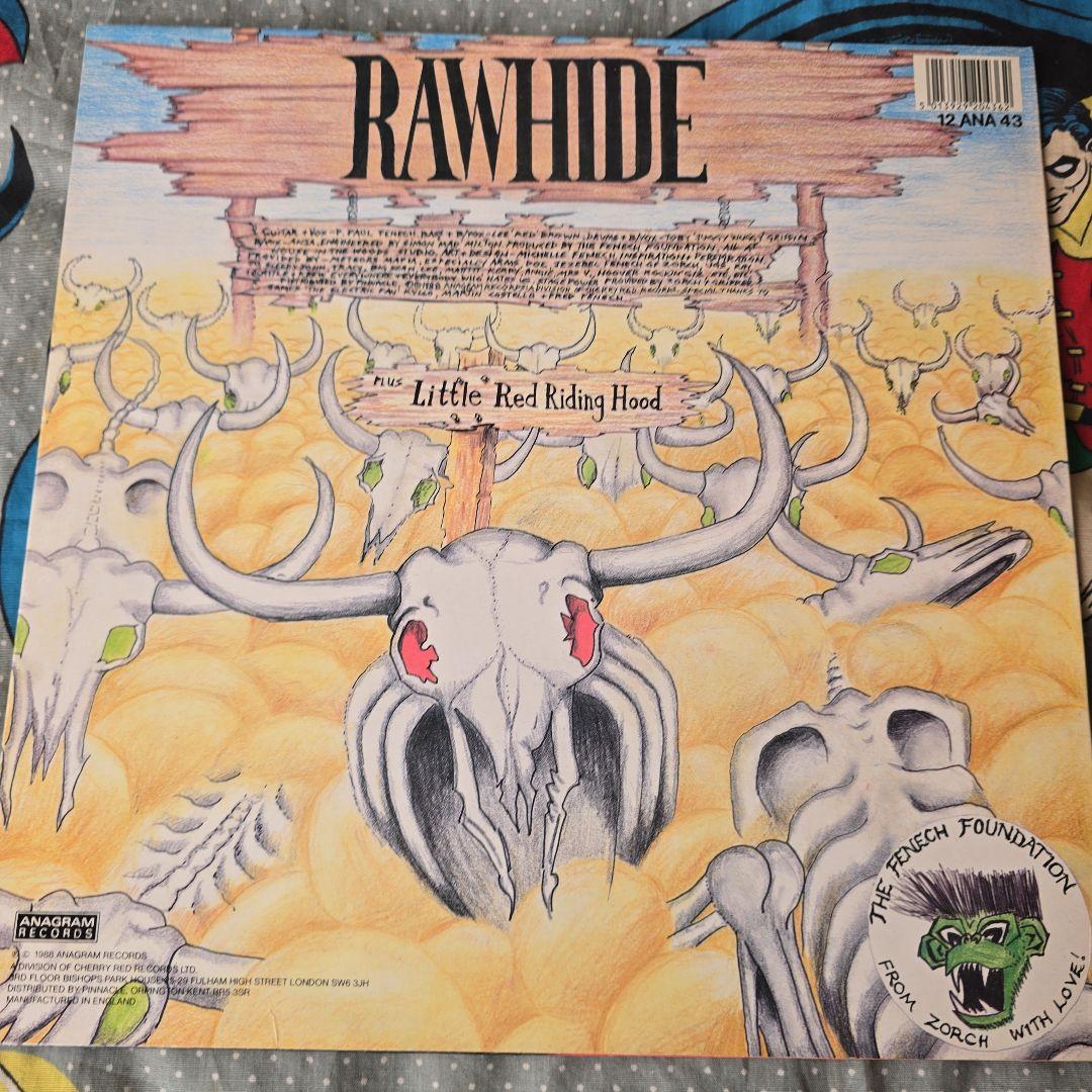 METEORS RAWHIDE 12インチ　サイコビリー