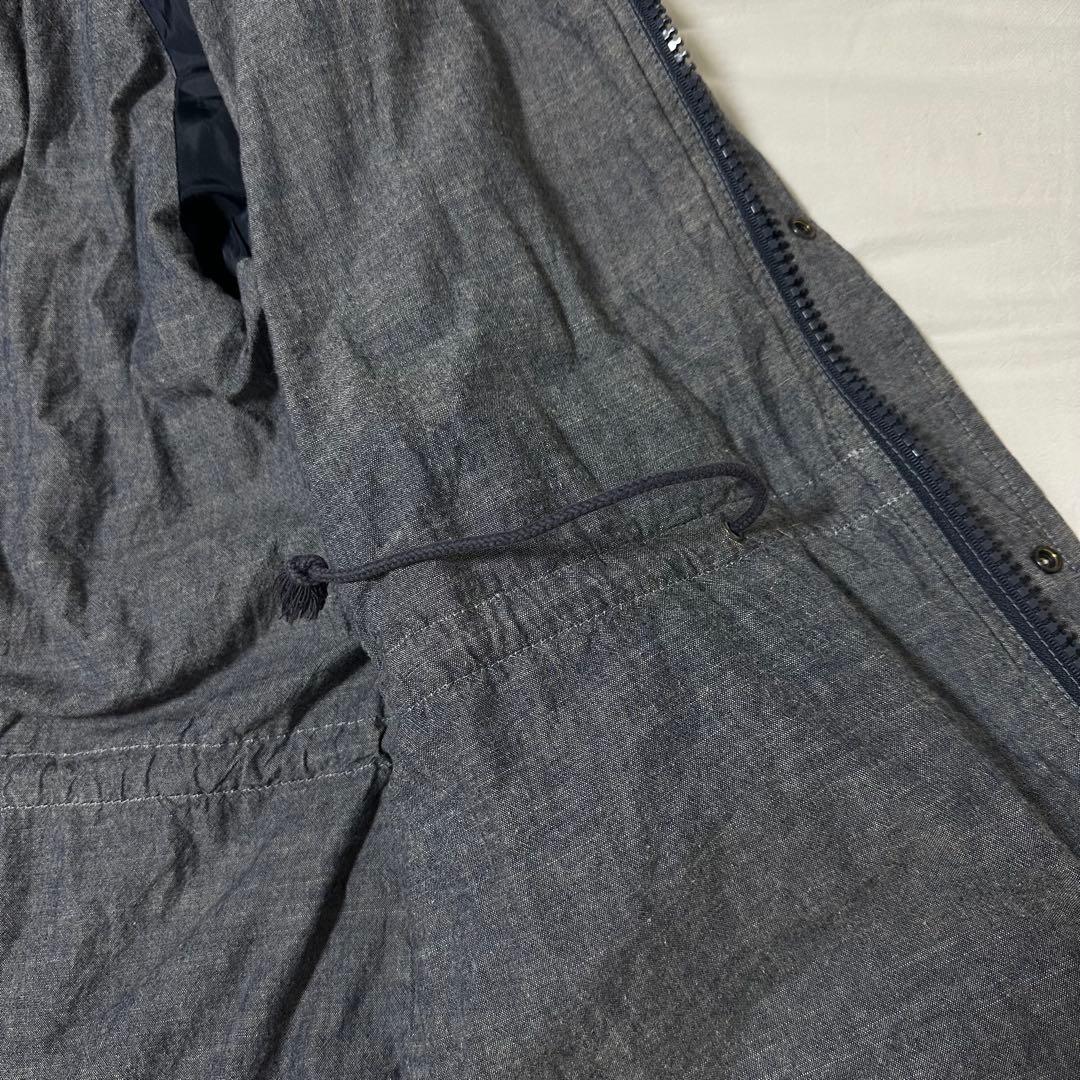 10s DENIM&SUPPLY ラルフローレン パッチワーク フードジャケット