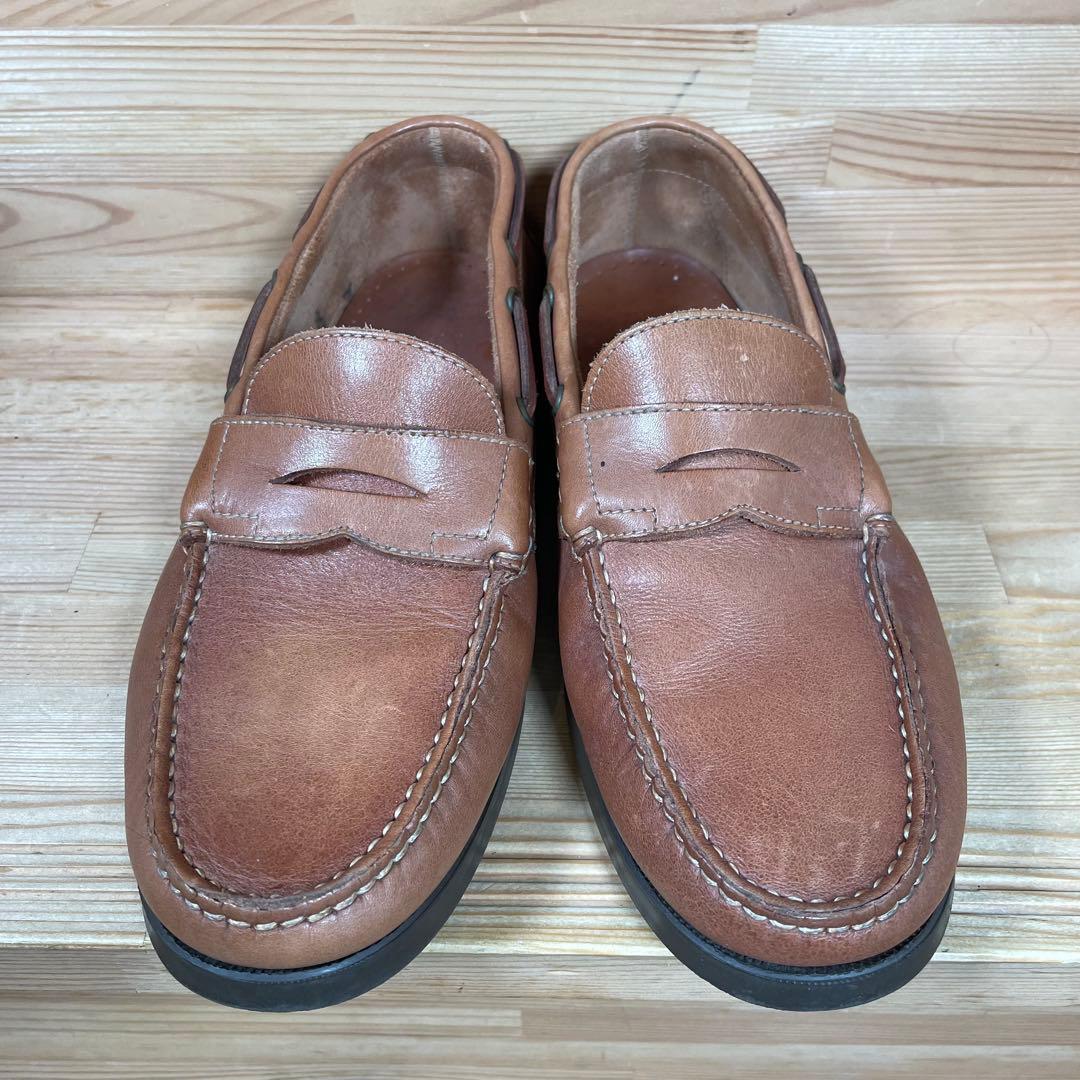 【美品】パラブーツ　ビームス　ローファー　デッキシューズ　ブラウン　UK7