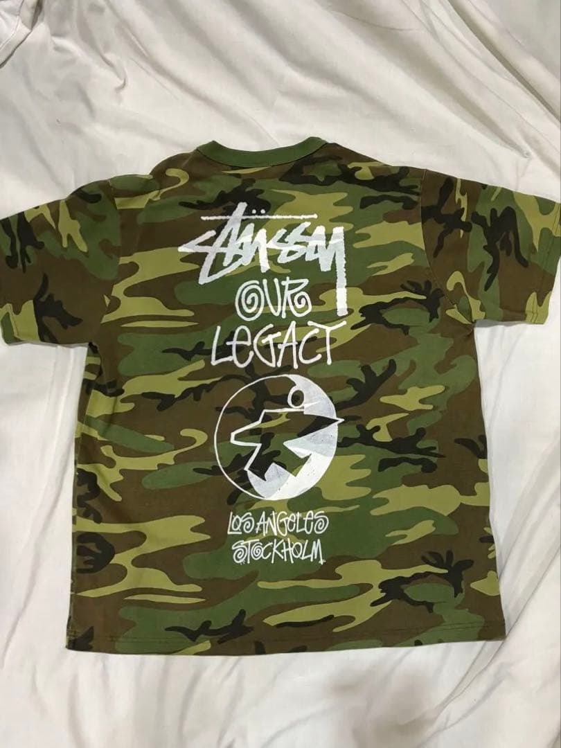 Stussy 迷彩柄　Tシャツ