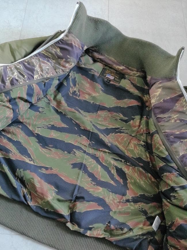 VANSON バンソン フライングエンブレム MA-1 フライトジャケット L