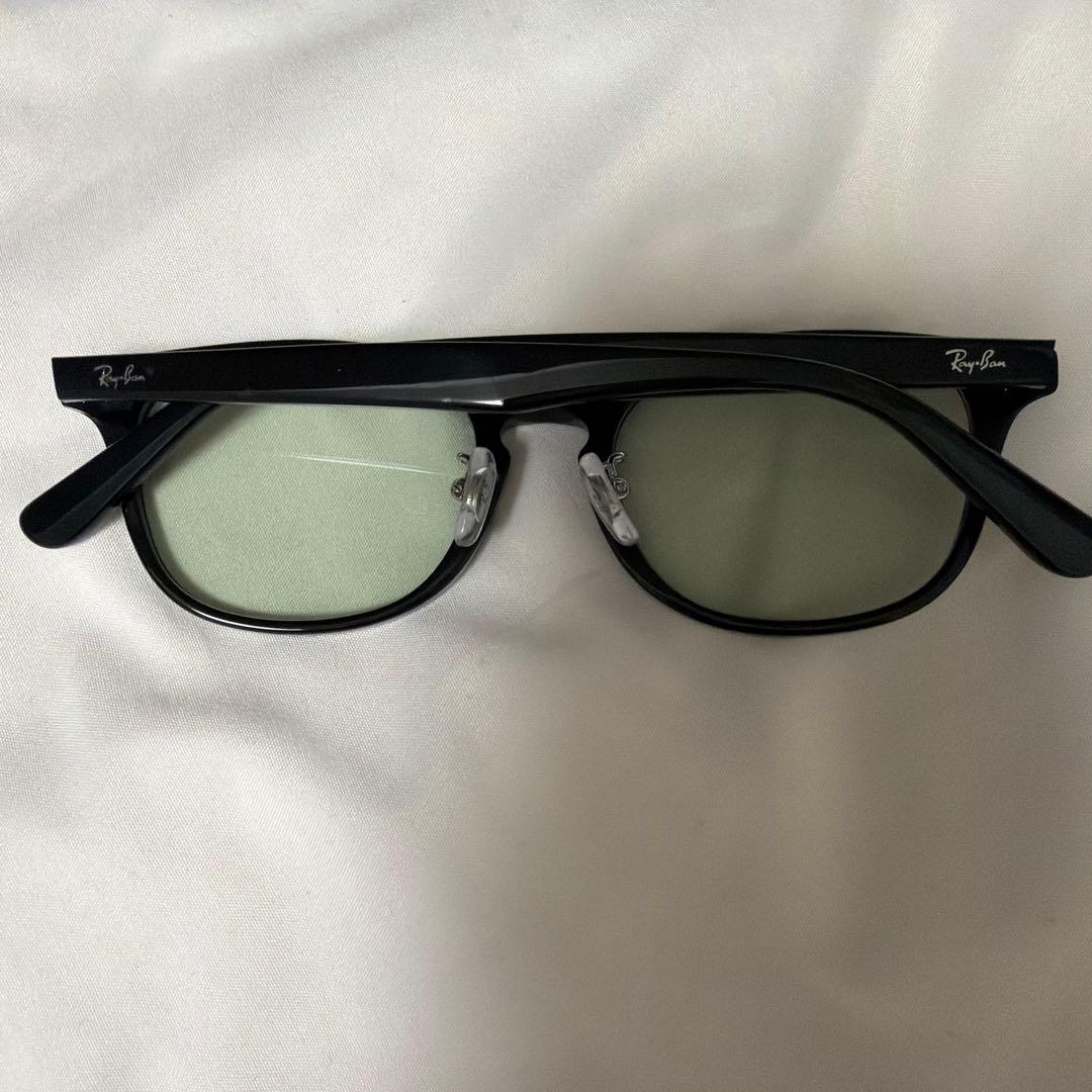 Ray-Ban ブラック サングラス グリーンレンズ