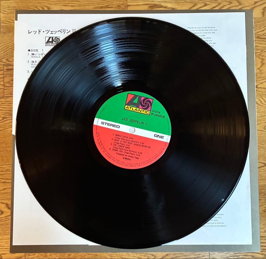 未使用ミント！「LED ZEPPELIN II」LP盤国内盤、ポスター付