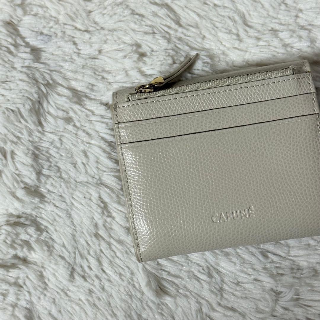 新品未使用✨　CAFUNE カフネ　ダブルCウォレット　三つ折り財布