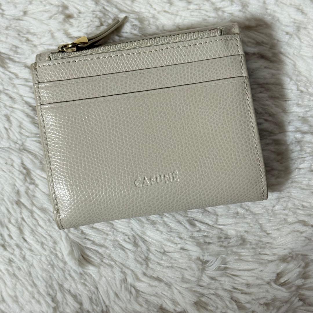 新品未使用✨　CAFUNE カフネ　ダブルCウォレット　三つ折り財布