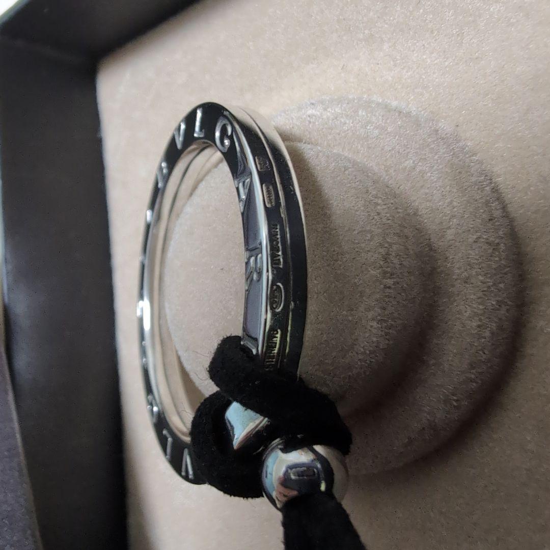 美品 BVLGARI ブルガリ シルバーキーリングチョーカー ボックスケース付