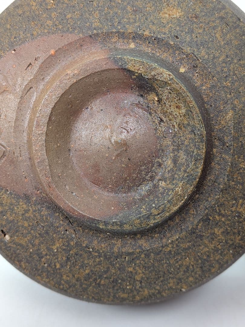 伝統工芸士 小川秀蔵 備前焼 茶盌 共箱合布栞 抹茶碗 抹茶茶碗 茶道具 茶器
