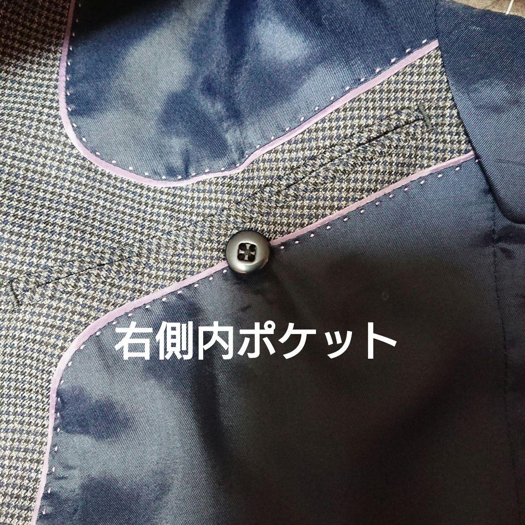P.S.FA・ダブルスーツ Y7・グレー千鳥格子
