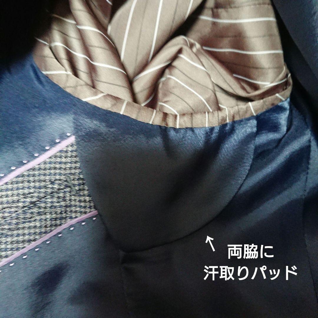 P.S.FA・ダブルスーツ Y7・グレー千鳥格子
