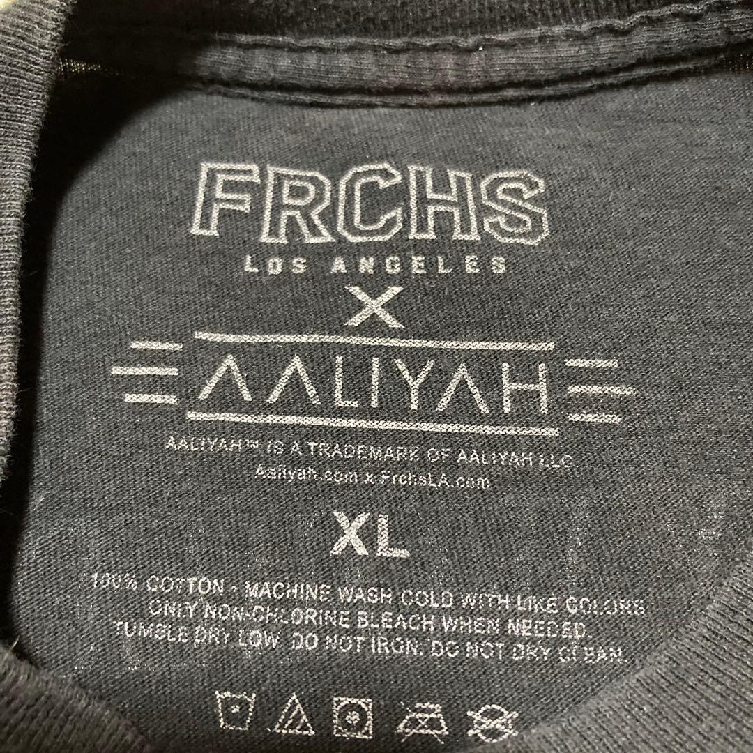 Aaliyah アリーヤ ロングスリーブ　Tシャツ ワールドツアー １９９７