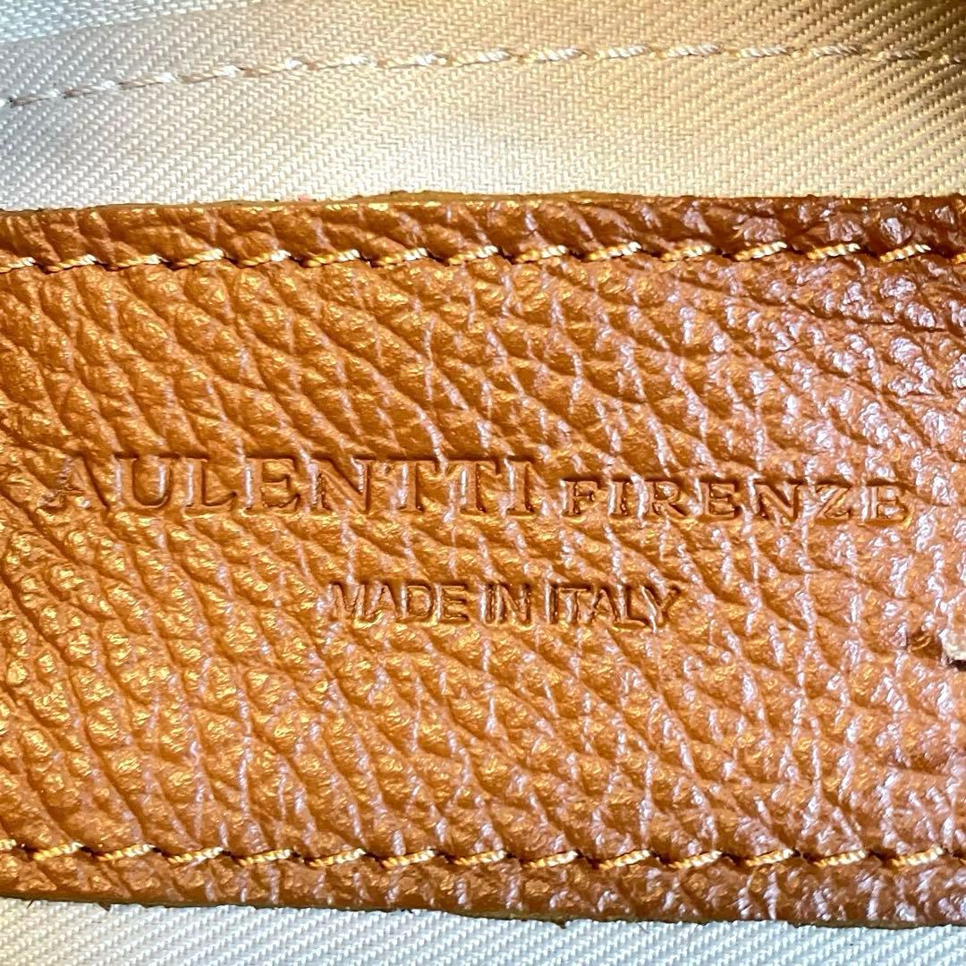AULENTTI/オウレンティ レザー ボディバッグ ウエストポーチ イタリア製
