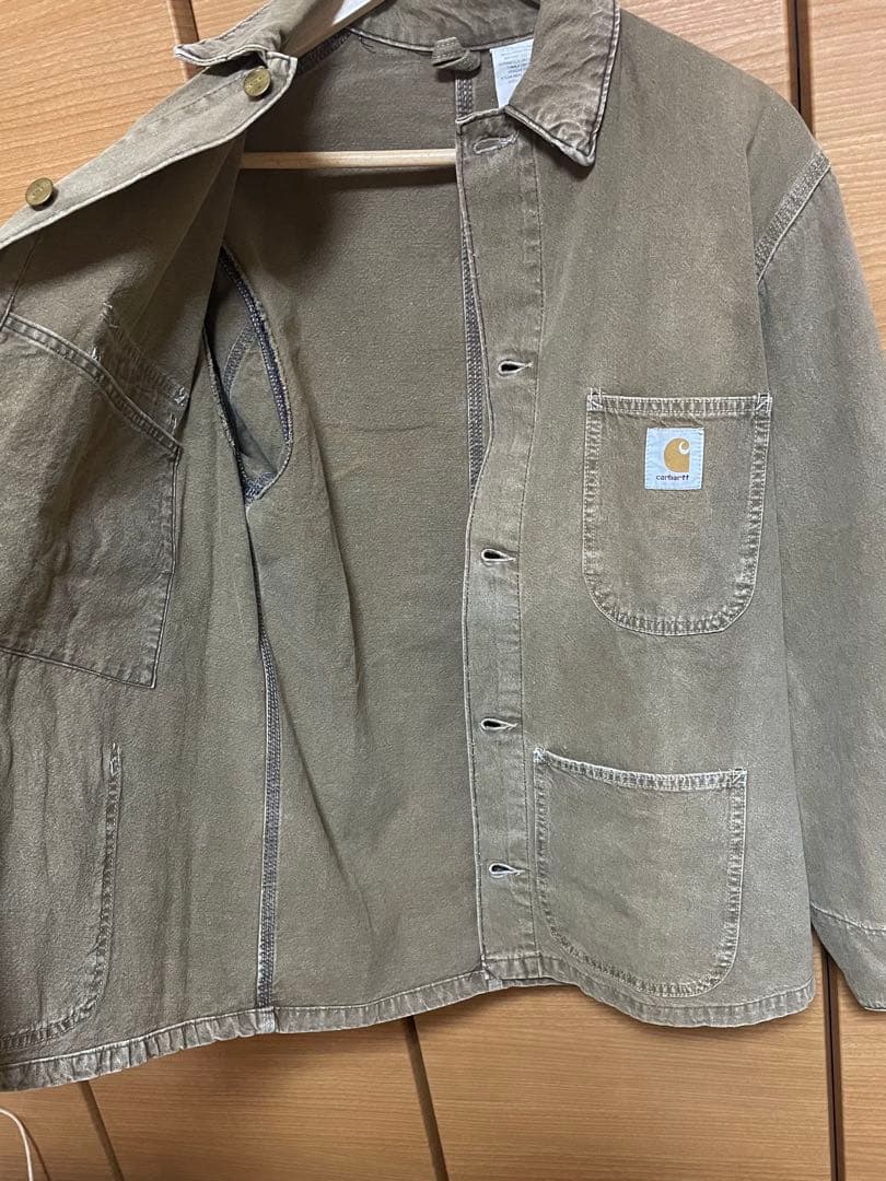 裏地なし 90s Carhartt カーハート チョアコート ブラウン