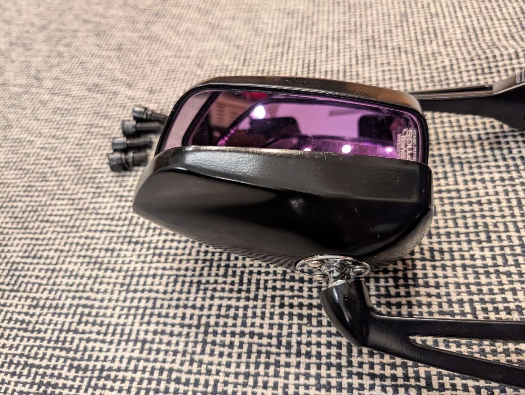 【美品】TANAX ナポレオン シャークミラー2本セット防眩鏡（NA-013）