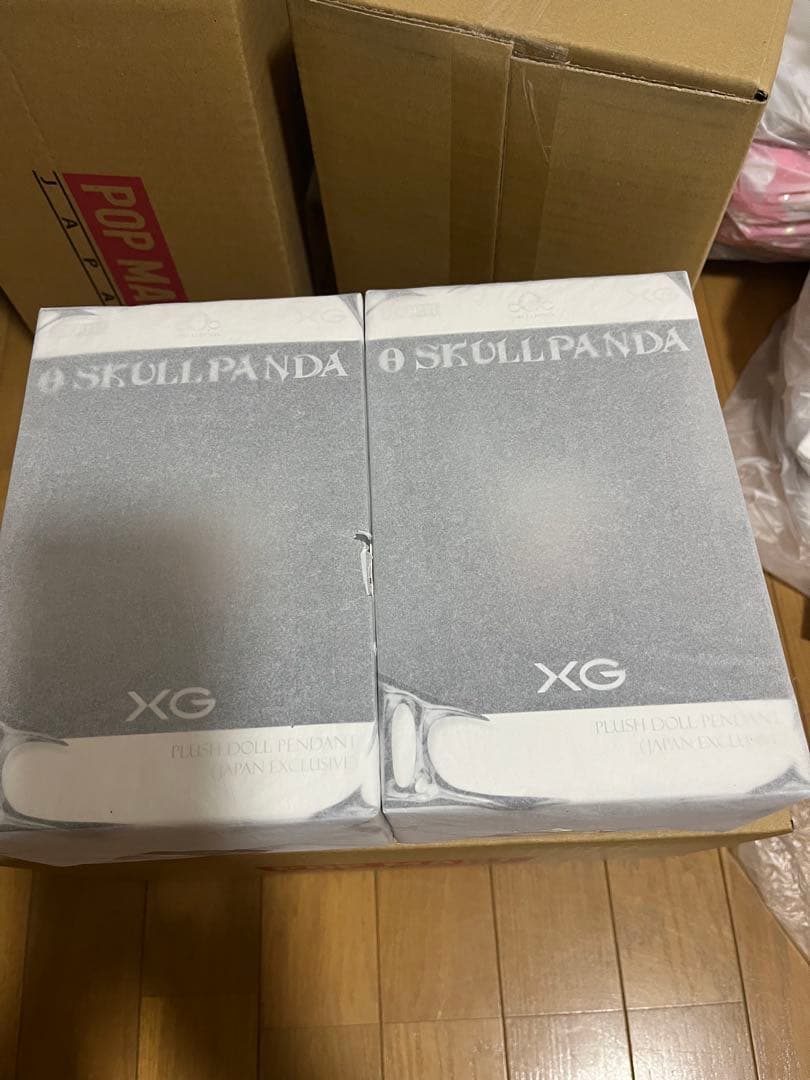 [正規品] SKULLPANDA XG ぬいぐるみペンダント　2体セット