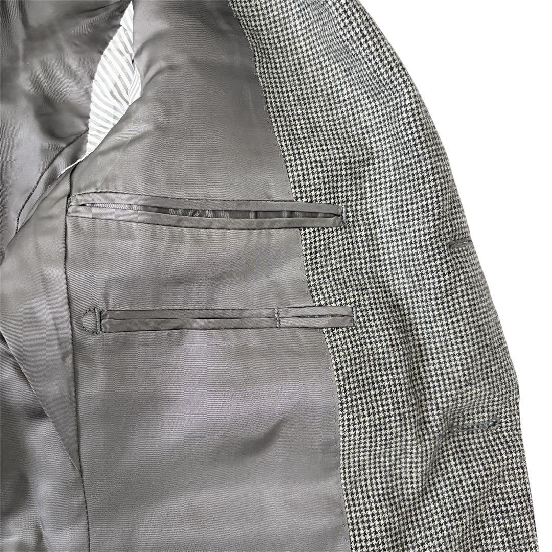 【美品】DRAPERS ハウンドトゥースウールジャケット 46
