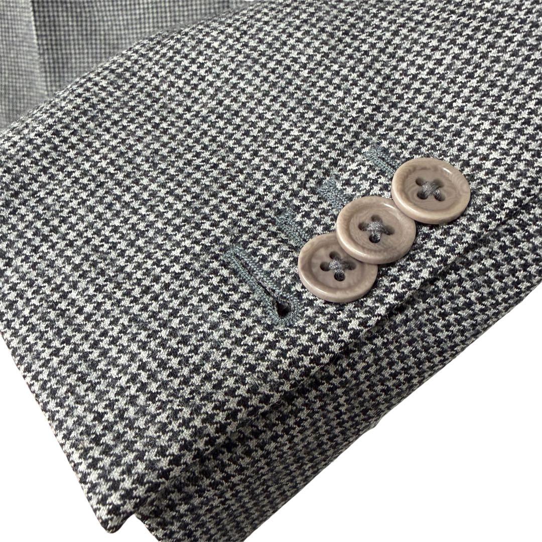 【美品】DRAPERS ハウンドトゥースウールジャケット 46
