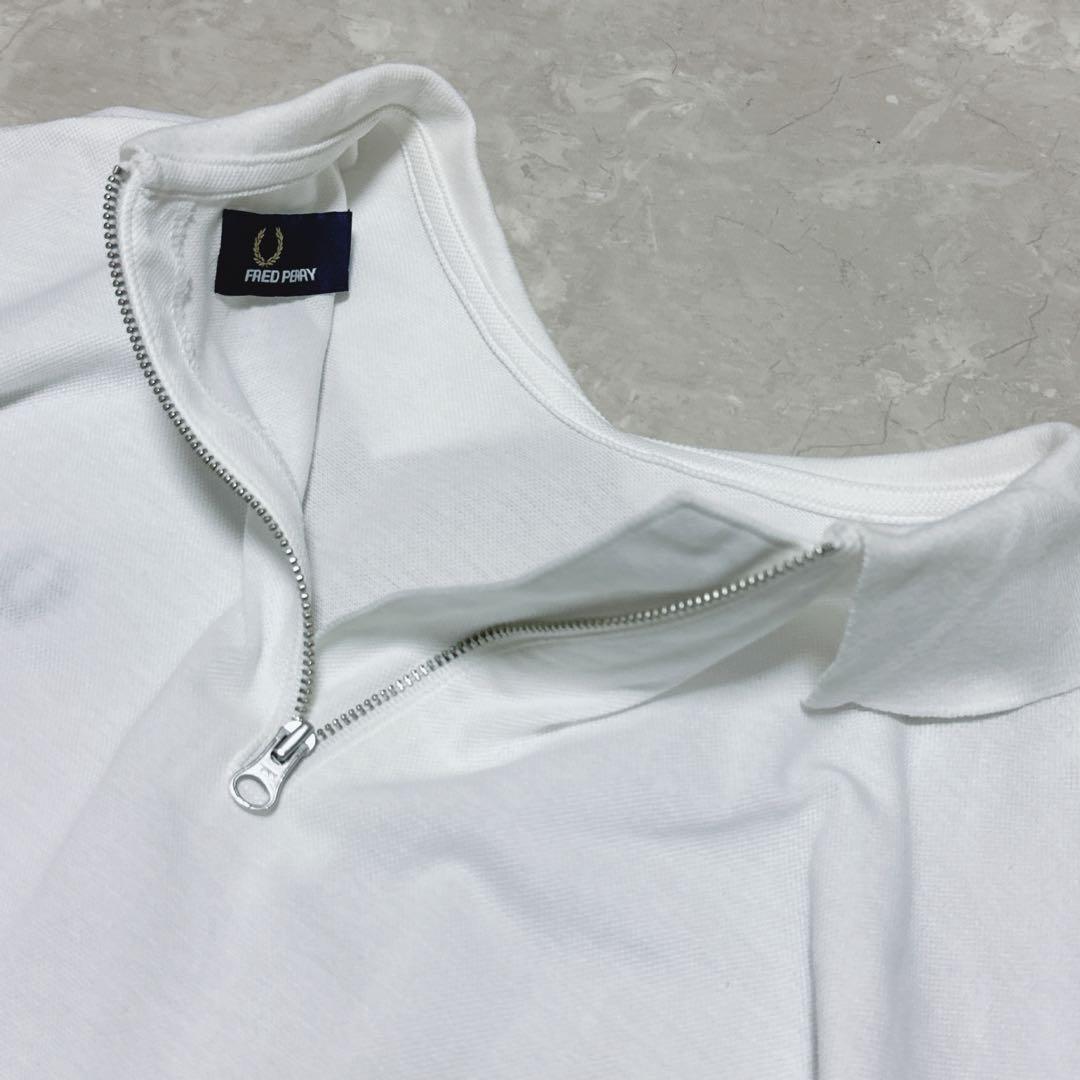 Fred Perry フレッドペリー プリーツスリーブ ポロシャツ ワンポイント
