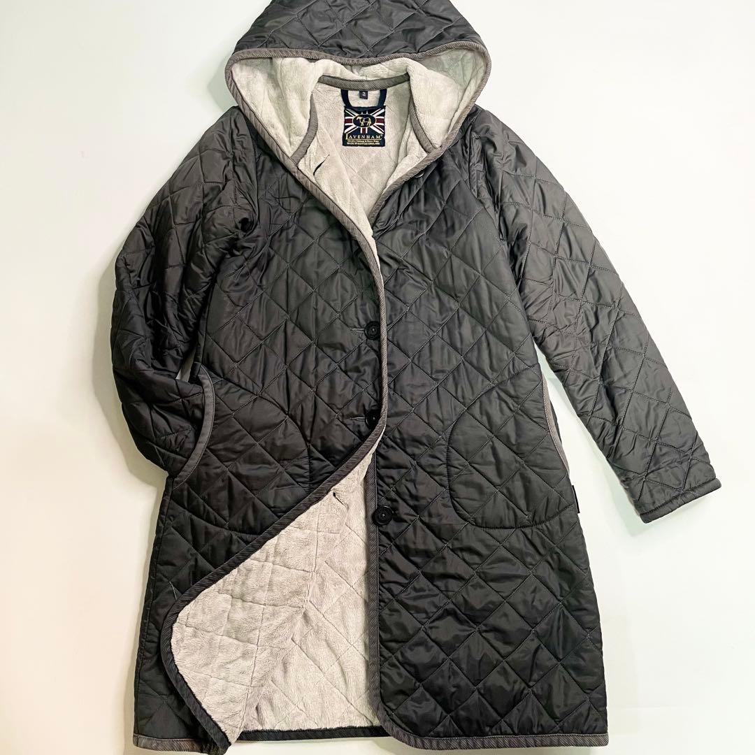 LAVENHAM キルティングコート ブランドン 裏ファー レディース 40