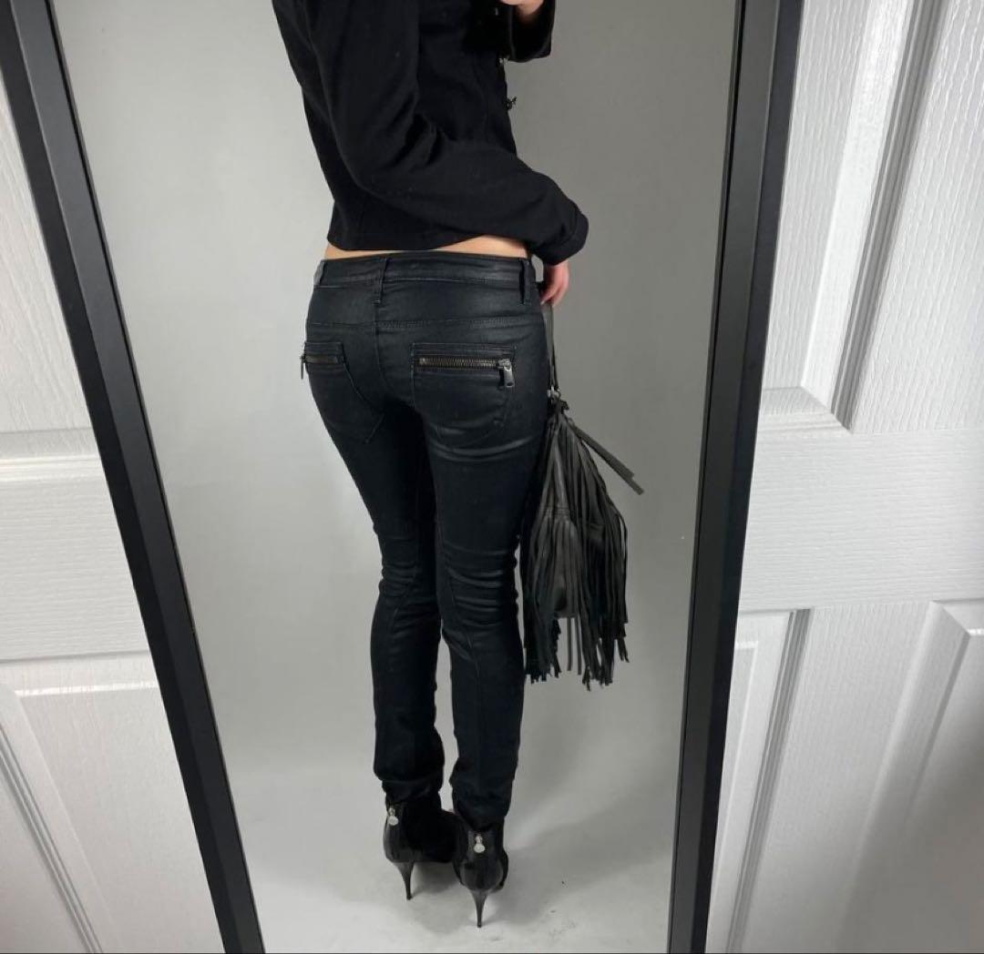 パンツ 00s Guess low rise jeans