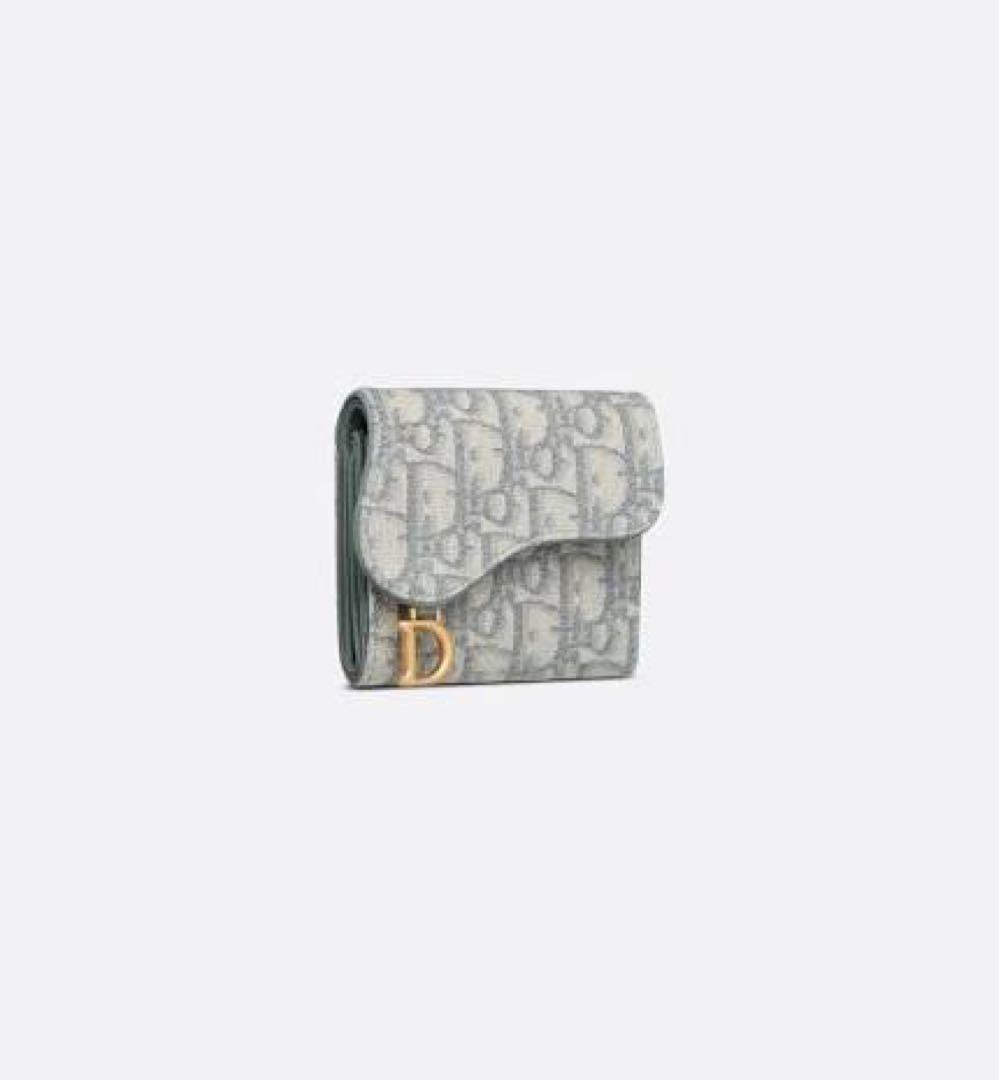 L*a様 Dior Saddle Lotus ウォレット 三つ折り財布