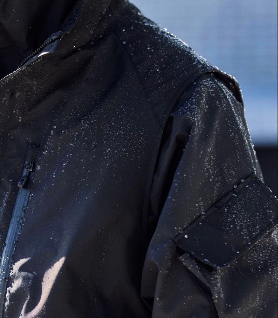 新品未開封　Lサイズ　+phenix GORE-TEX ベスト　ブラック