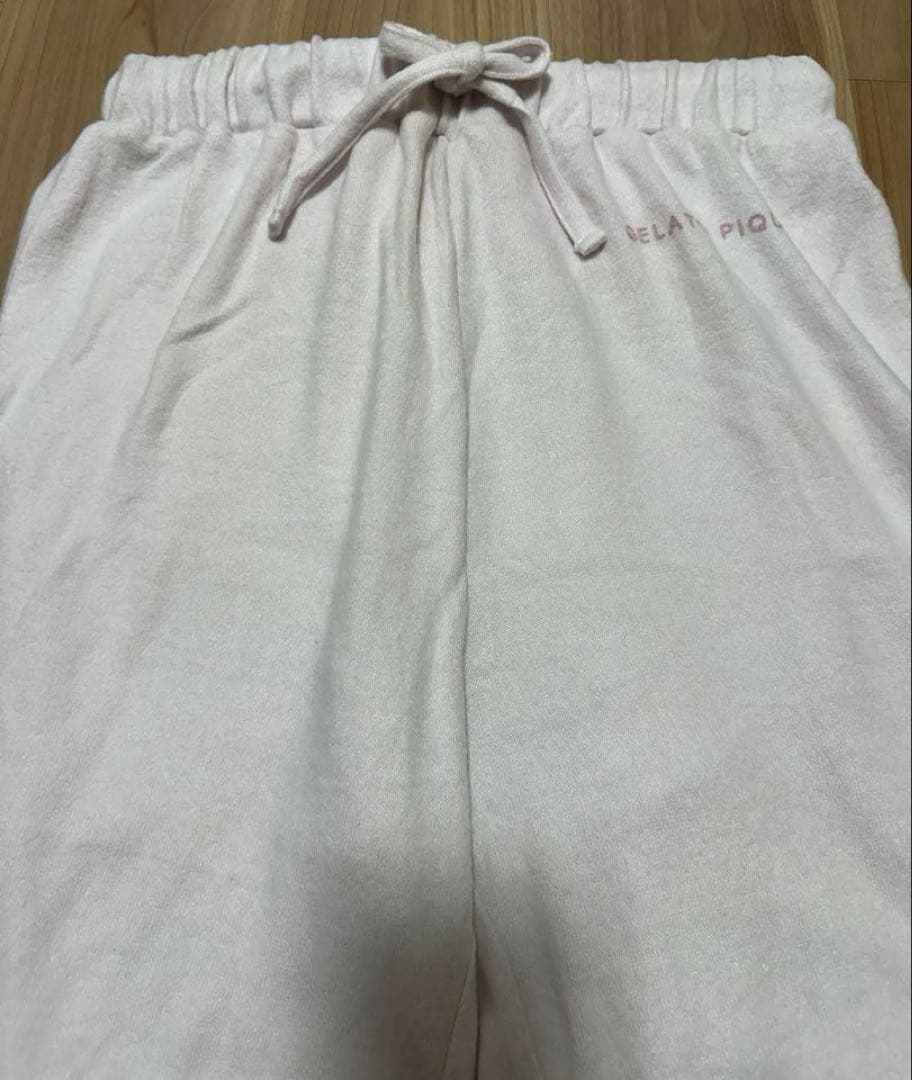 新品GELATO PIQUE/ピンクルーム上下ウェアセット