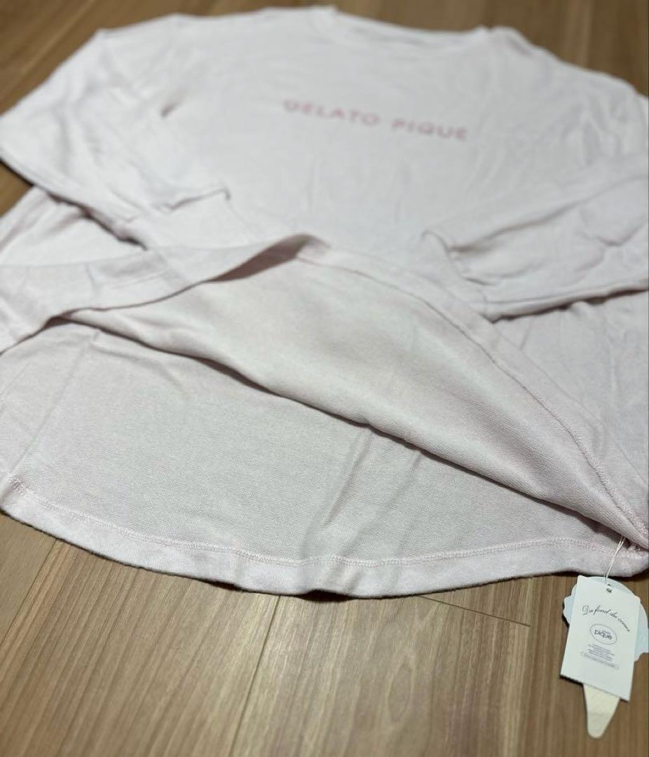 新品GELATO PIQUE/ピンクルーム上下ウェアセット