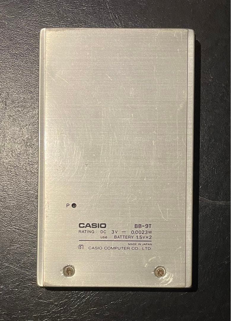 【ジャンク品✨昭和レトロ✨カシオ✨野球ゲーム付き計算機】