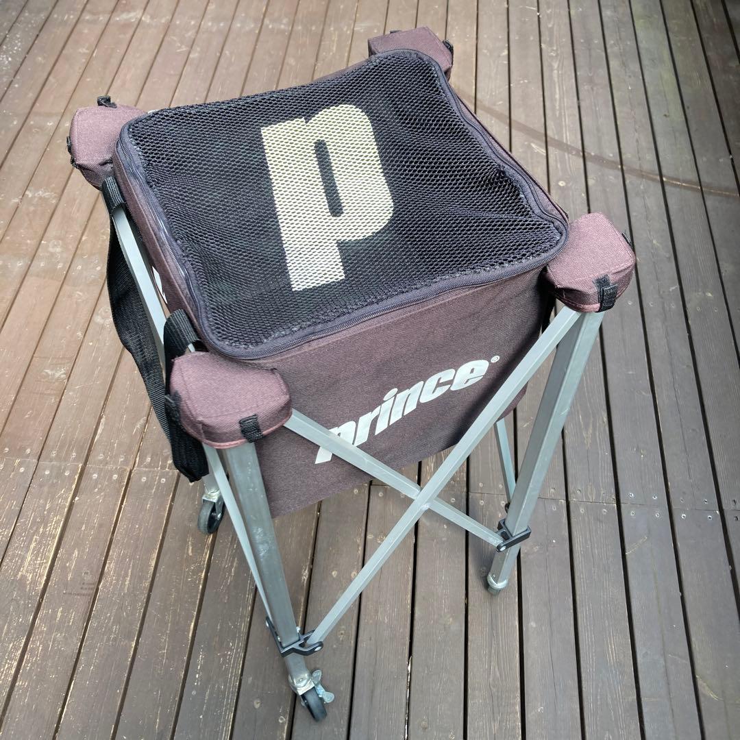 Prince ボールバスケット 収納袋付き