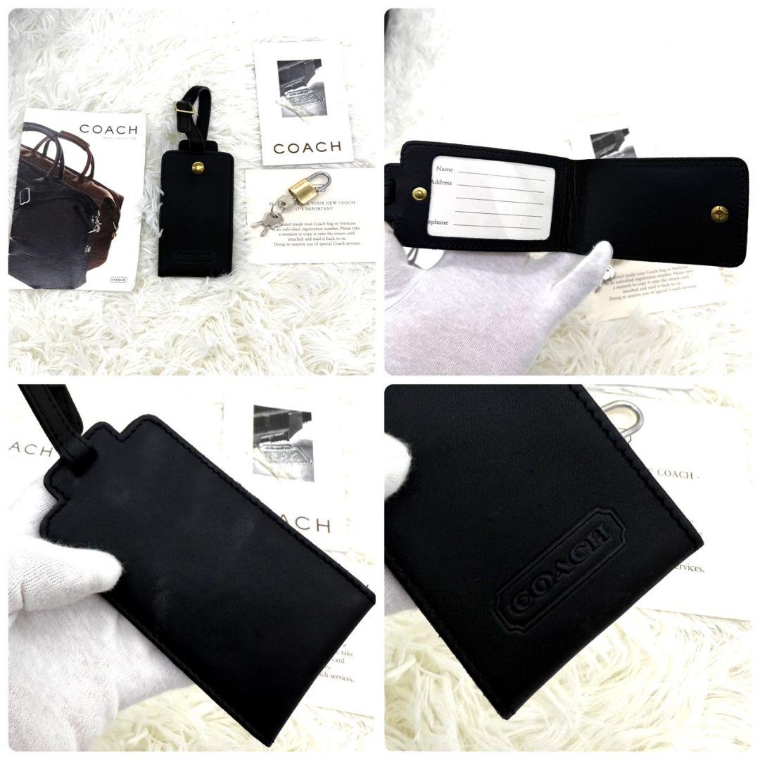 【付属品完備】OLD COACH 2way ボストンバッグ ブラック 0502