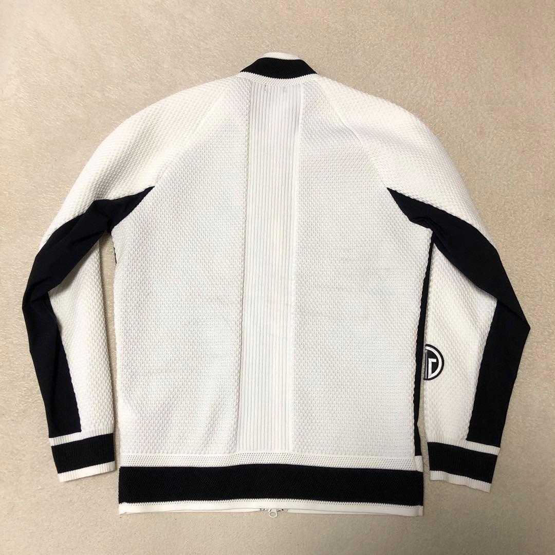 CPG GOLF シーピージーゴルフ 切替 ニットジップジャケット　メッシュ