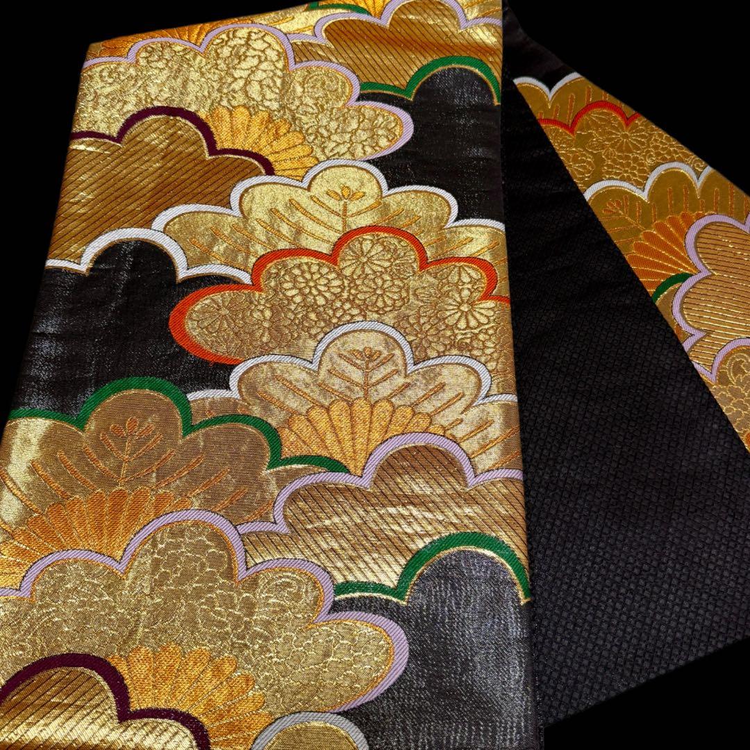 極上　超美品　振袖フルセット　絞り　刺繍　宝尽くし　成人式　151〜166