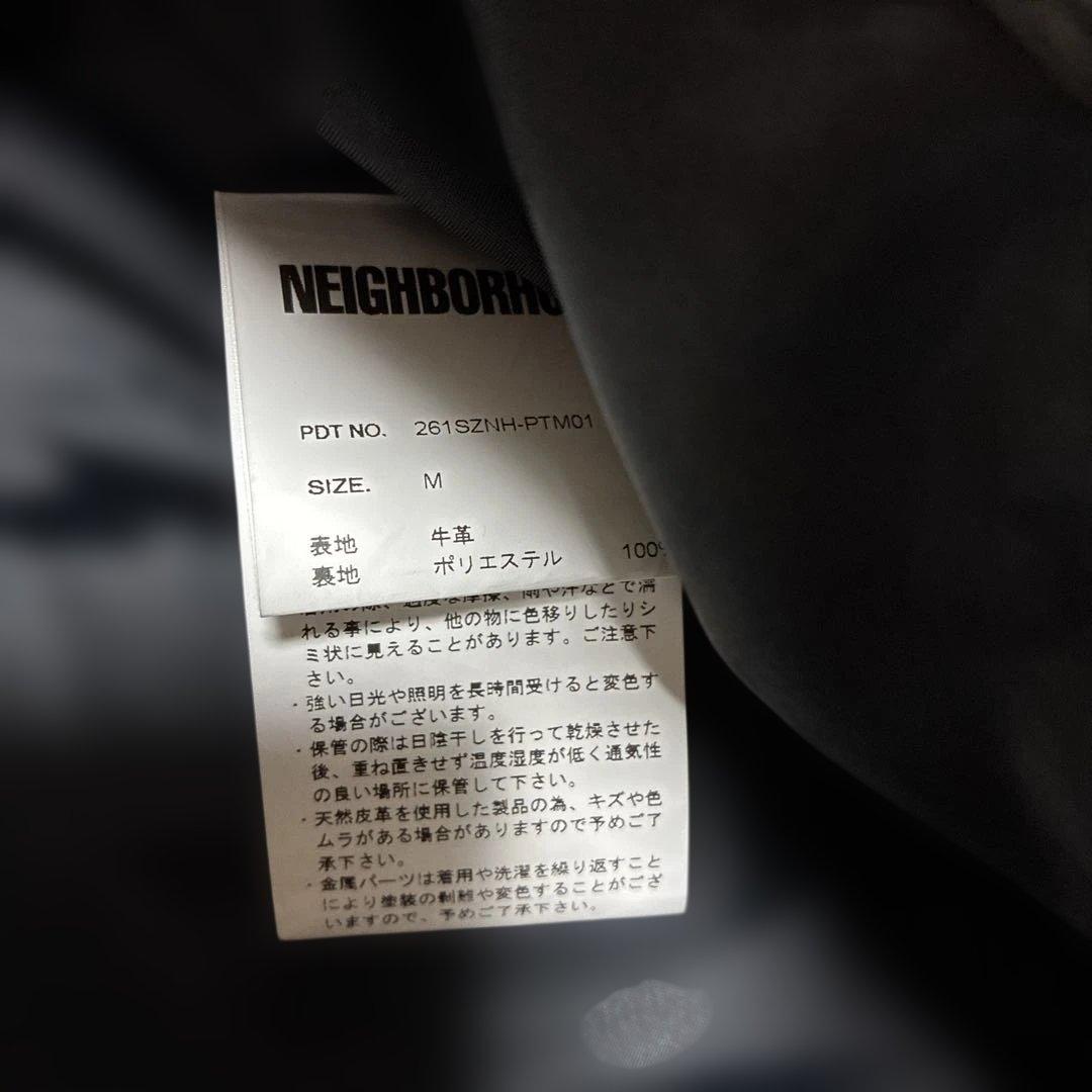 NEIGHBORHOODネイバーLEATHERレザーカーゴショーツwtaps