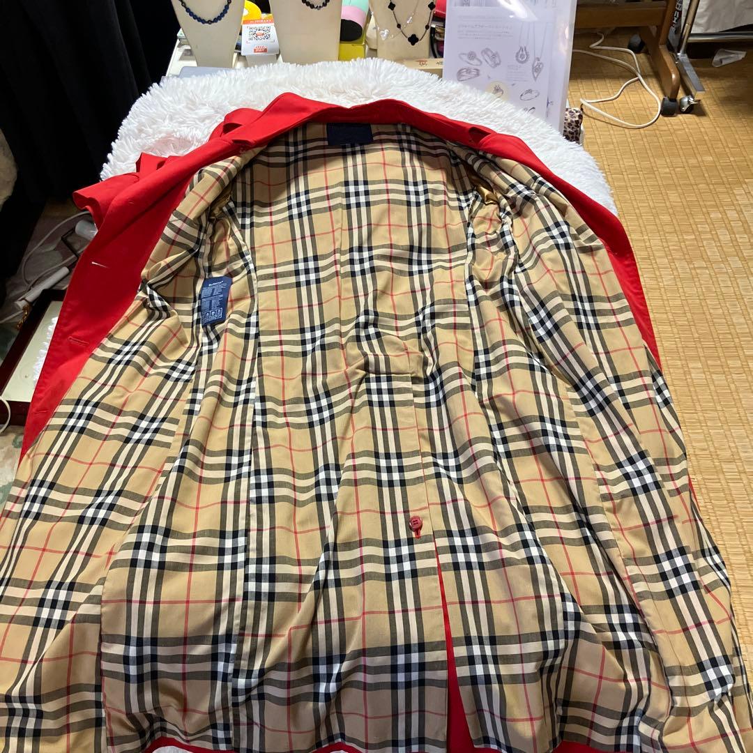Burberrys 赤トレンチコート 1978年ビンテージ英国製クリーニング済み