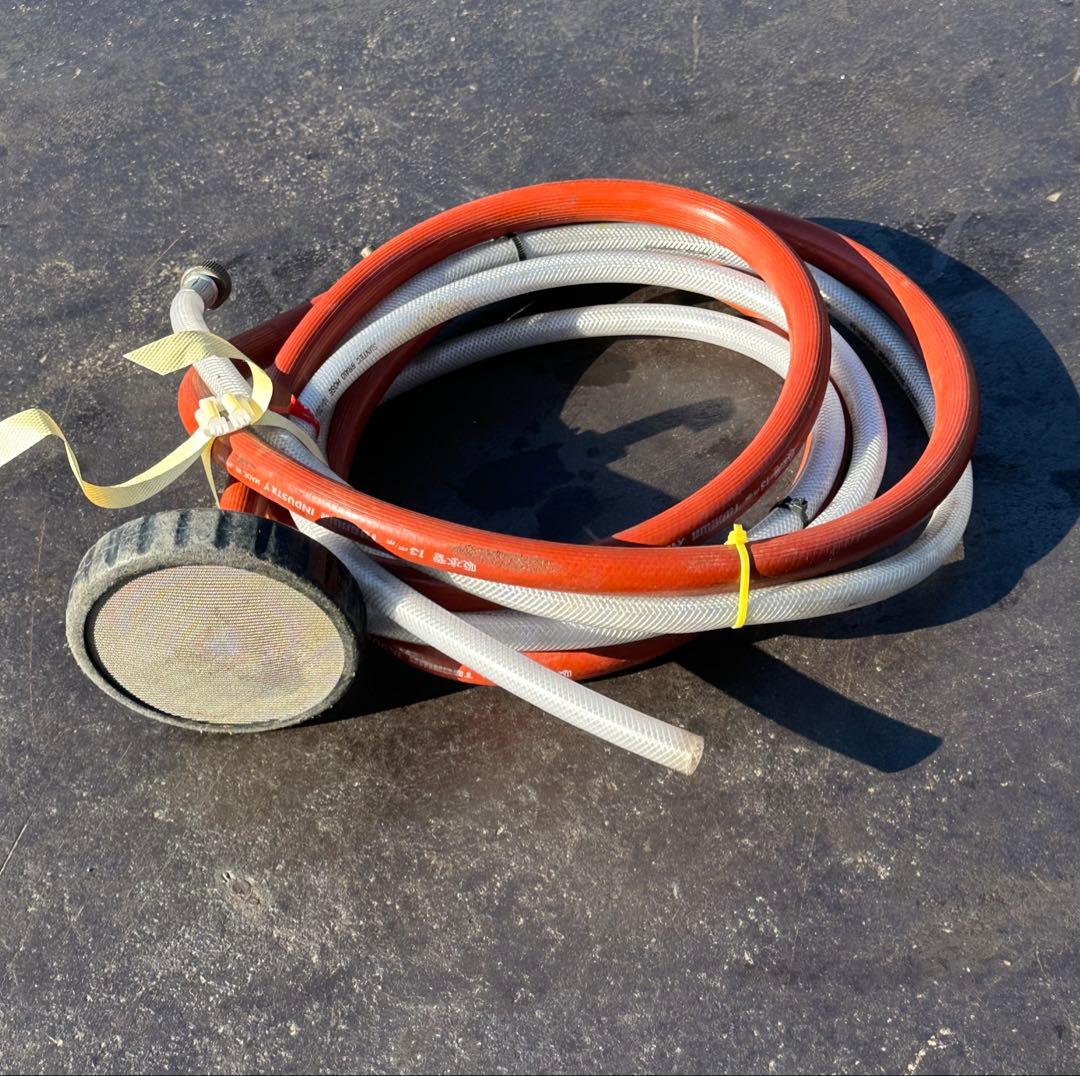 2. スーパー工業 エンジン式高圧洗浄機 SEC-1310 本体 & 給水ホース
