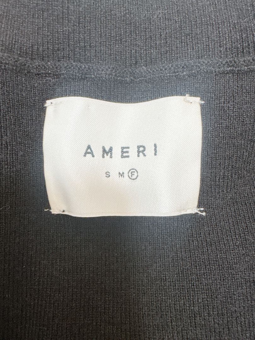 【美品】 AMERI HALF OPEN LONG TOP