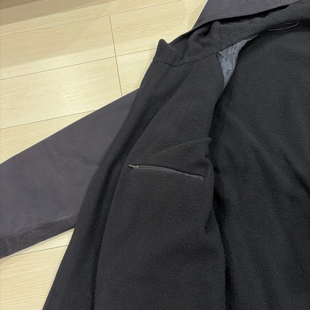 COMOLI 22AW ベンタイルコットンフーデッドコート