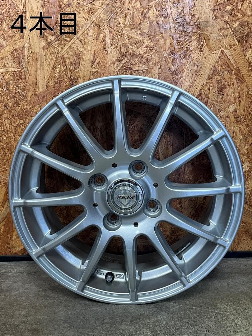 JOKERホイール 4本セット 14インチ 14×5 1/2J
